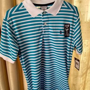 Boys size 10 upf 50 shirt and beige shorts new